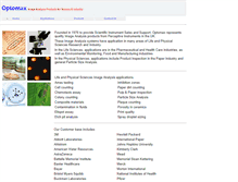 Tablet Screenshot of optomax.com